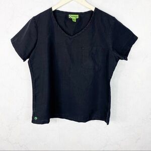 [Crocs] Classic Black Scrub Top